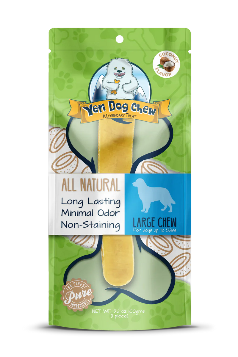 YETI DOG CHEW STRAWBERRY LG