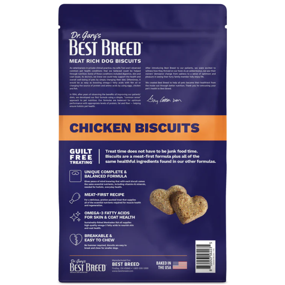 BEST BREED CHICKEN BISCUIT 8OZ