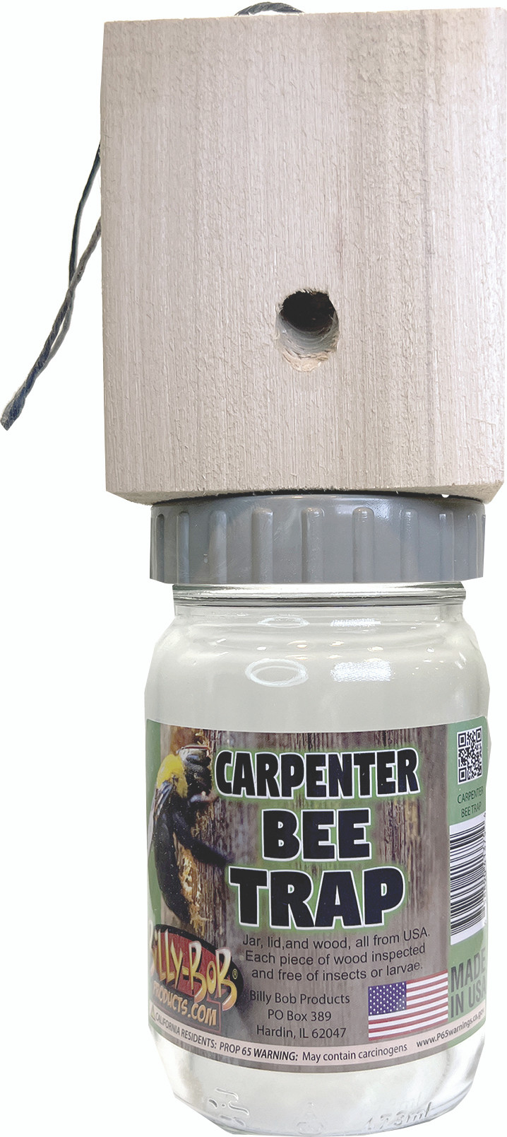 BILLY BOB CARPENTER BEE TRAP