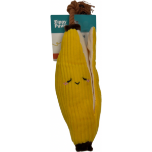 ZIPPY CRINKLE CROPS BANANA TOY