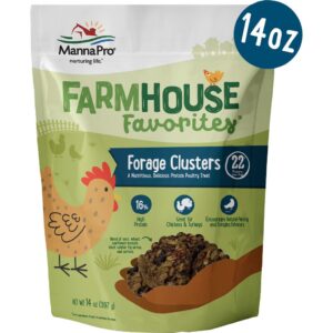 FHF FORAGE CLUST CKN TREATS 14OZ