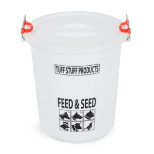 FEED STORAGE DRUM W LOCK LID 17G