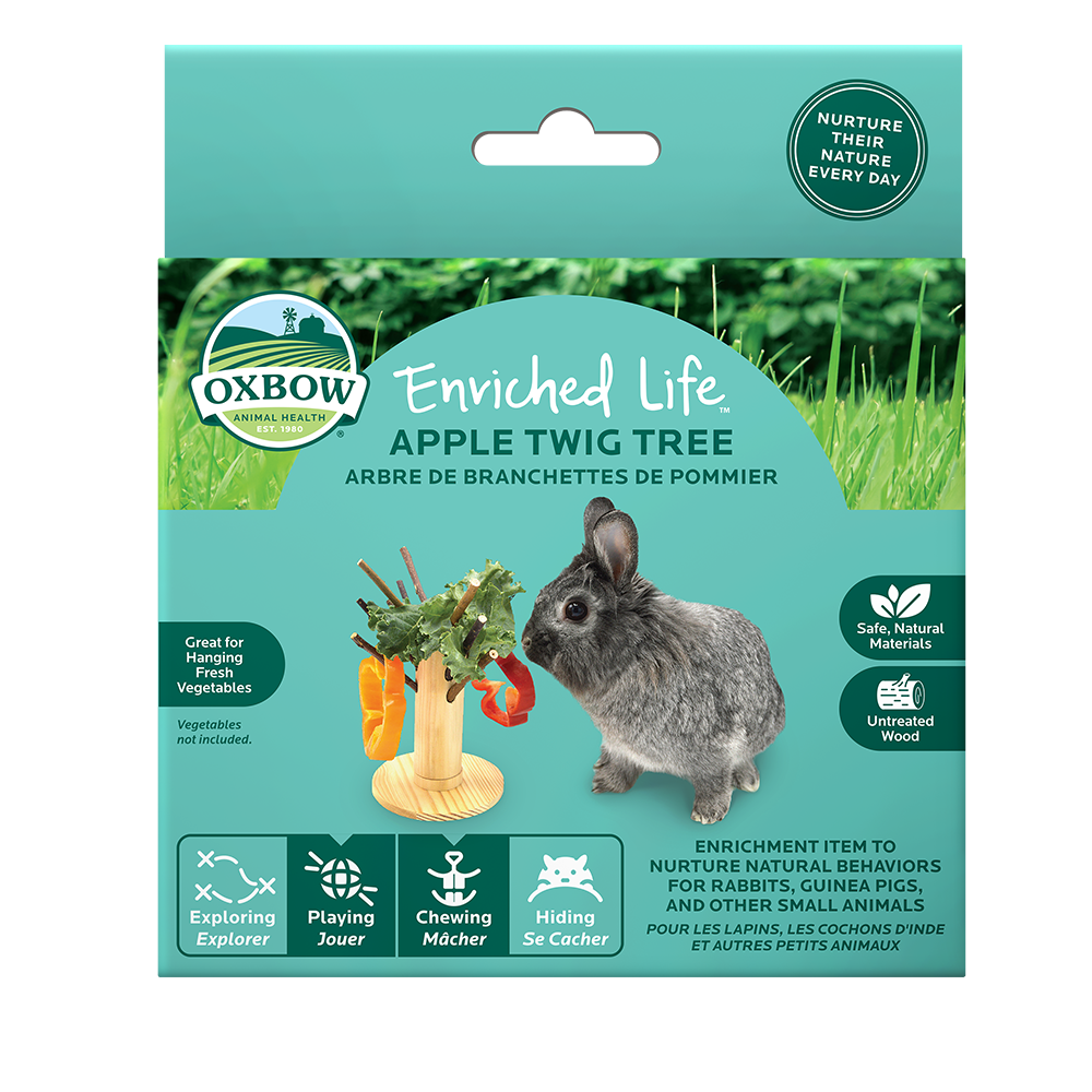 OXBOW ENRICH APPLE TWIG TREE TOY