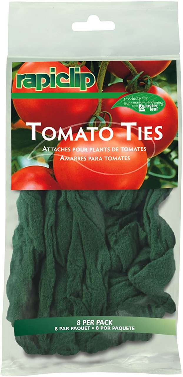 RAPICLIP TOMATO TIES 8PK GRN