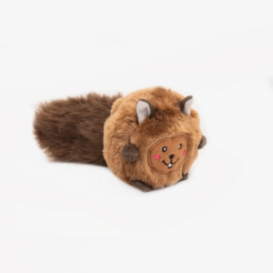 ZIPPY PAWS BUSHY THROW SQUIRREL