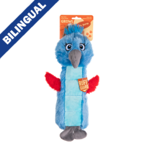 GROWL BELLY BURDZ BLUE DOG TOY