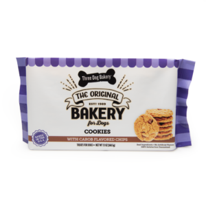 3DOG CAROB CHIP COOKIE TRT 13OZ